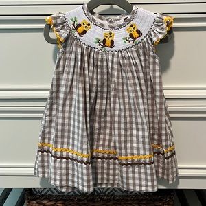 Little smocked dress. Size 3-6 months